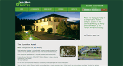 Desktop Screenshot of junctionmotel.co.nz